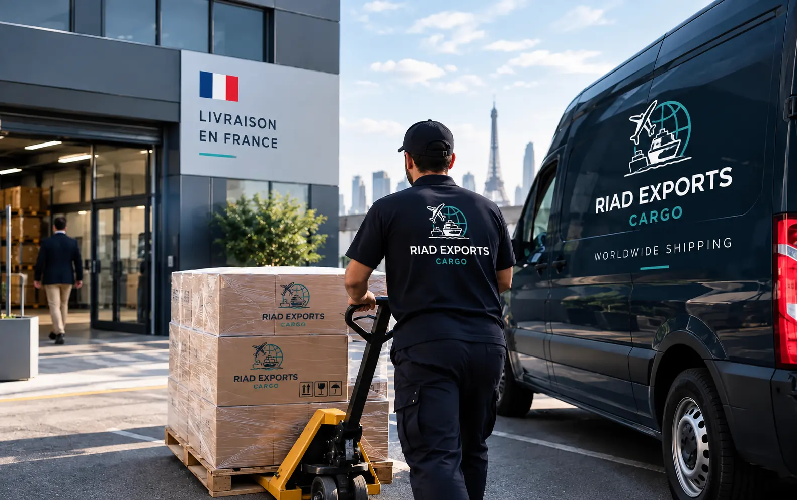Livraison porte-à-porte de marchandises depuis les Émirats